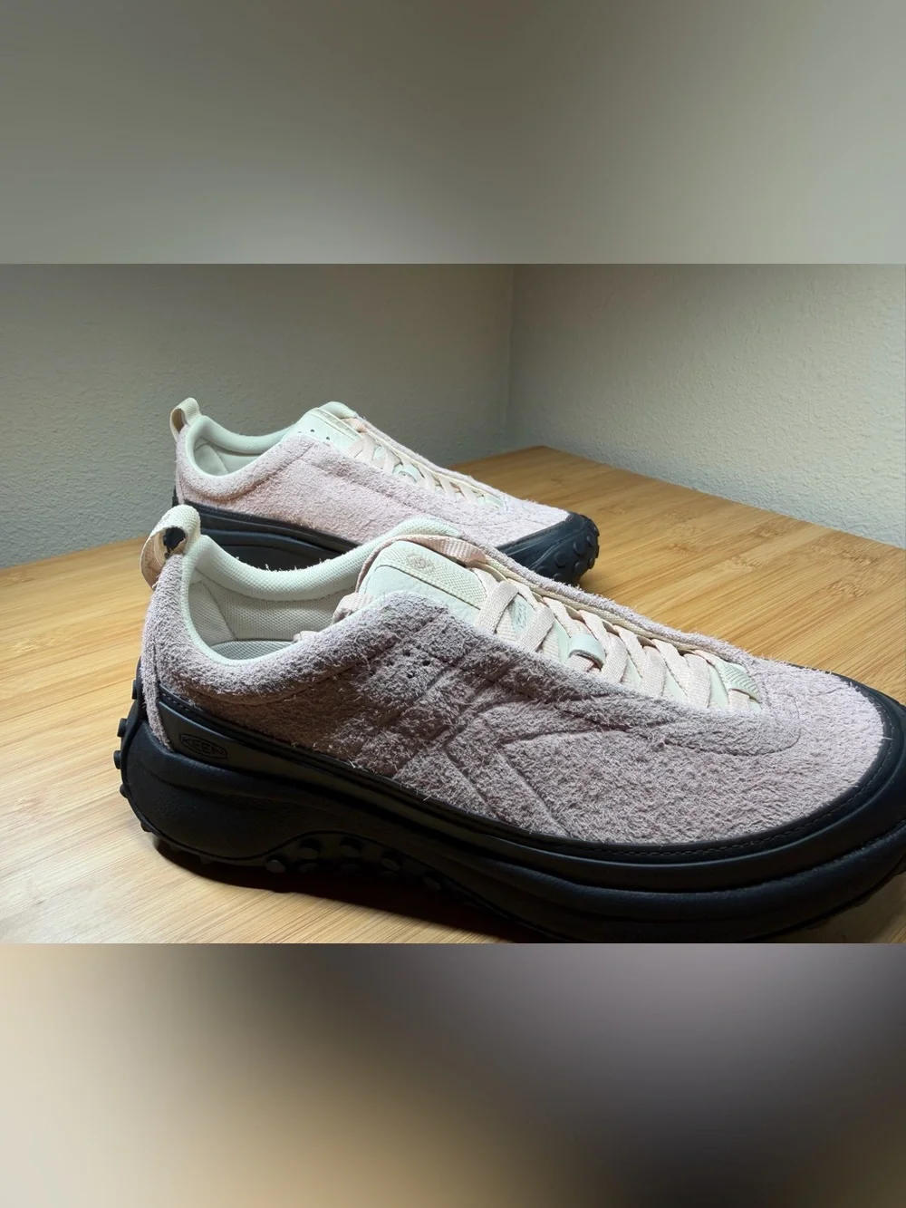 Keen KS Mino Women's Pink Black Sneakers Size 8 Cameo Rose Birch NIB Gorpcore
